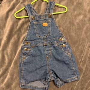 Denim Baby overall shorts and overall dress